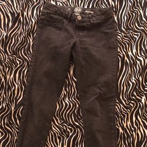 Black skinny jeans with pockets